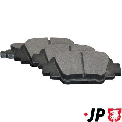 4063700210 JP Group Колодки гальмівні задні, дискові